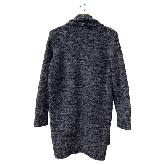 Barefoot Dreams CozyChic Cali Cardi Cardigan Heather Blue Size S - Picture 2 of 8